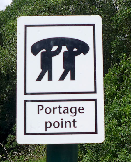 portage sign