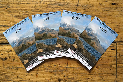 wilderness weekends gift vouchers